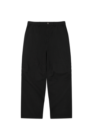 KNEE PATCH PANTS (BLACK)
