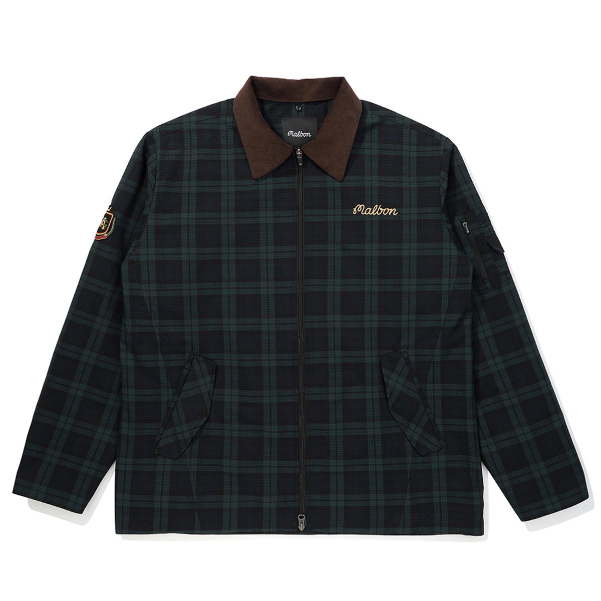말본 골프(MALBON GOLF) 말본 클래식 에어 워크 자켓 NAVY (MAN)