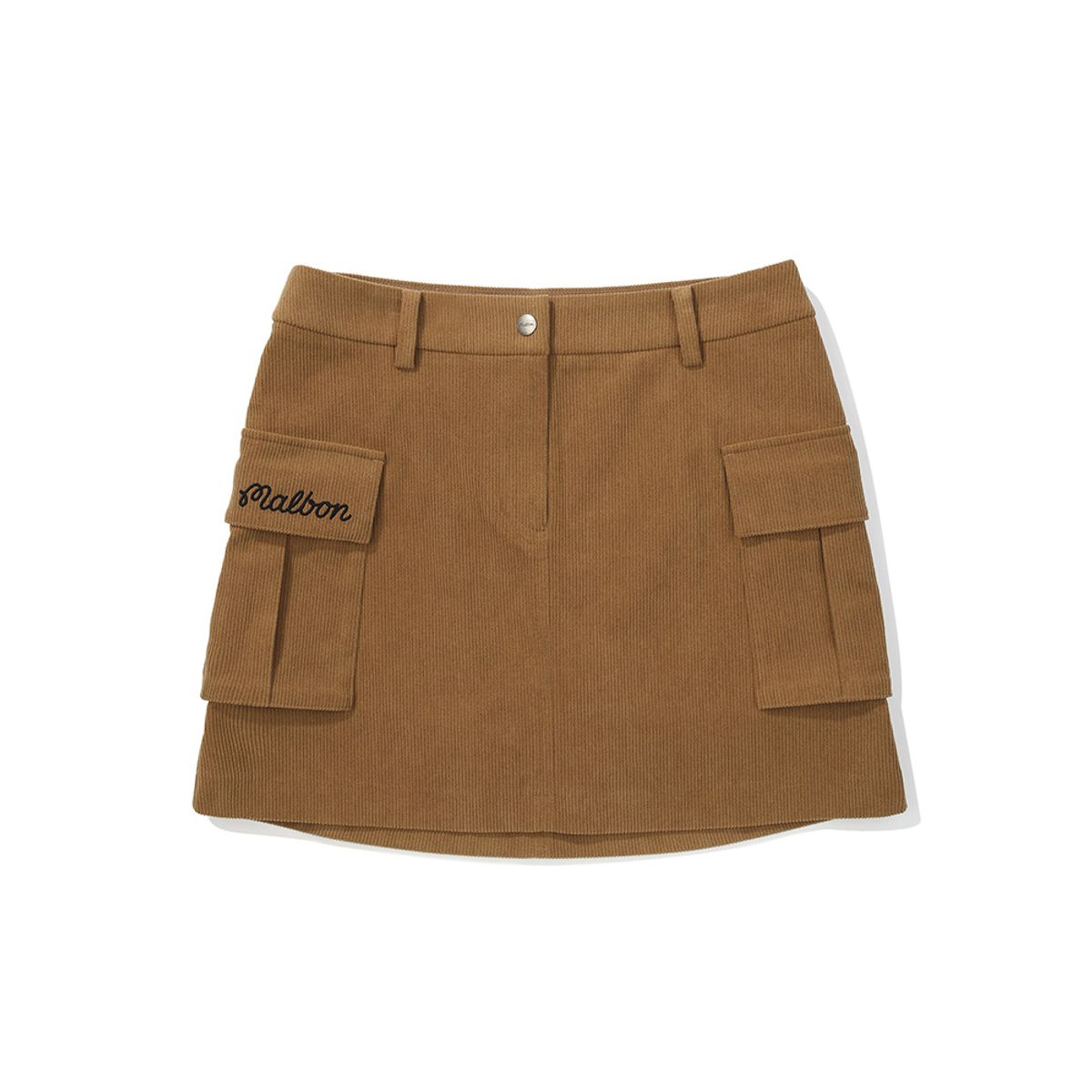 말본 골프(MALBON GOLF) 여성 카고 코듀로이 스커트 BEIGE (WOMAN)