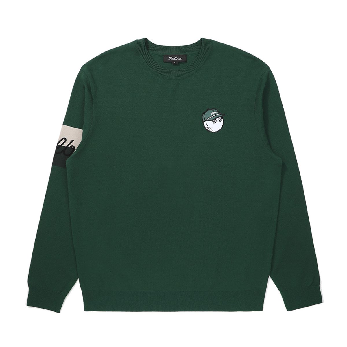 말본 골프(MALBON GOLF) 버킷 롱 슬리브 스웨터 GREEN (MAN)
