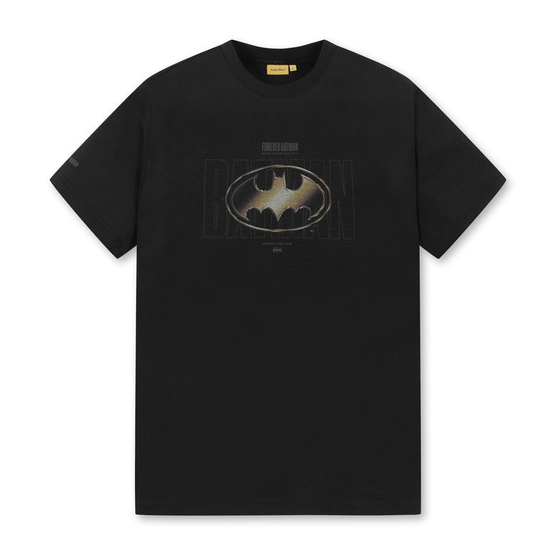 (U)(GOLDENBEAR X BATMAN) 배트맨 로고 그래픽 반팔 라운드 티셔츠 G4TAW25031BKX