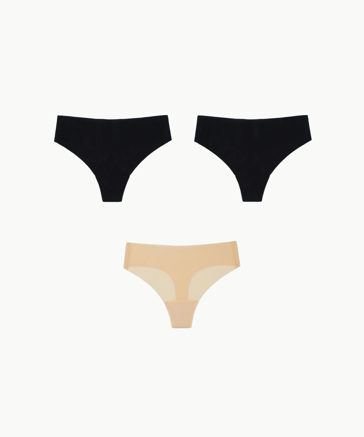 엣프터(8FTER) [3PCS] 오프 슬림 티 팬티 - 2Colors