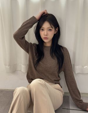 캐시블랜드 크루넥 니트 (12GG) 355912 [6color]