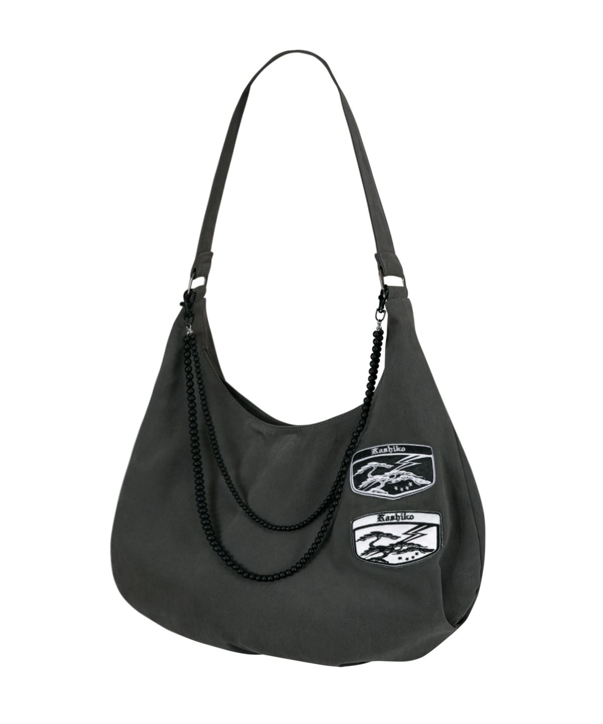 카시코(KASHIKO) Ball Chain Bag Charcoal