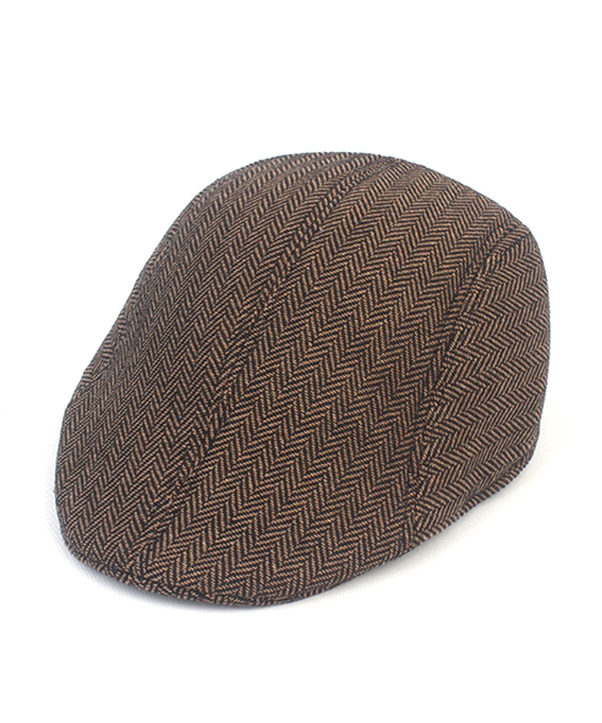 유니버셜 케미스트리(UNIVERSAL CHEMISTRY) Herringbone Poly Brown Huntingcap 헌팅캡