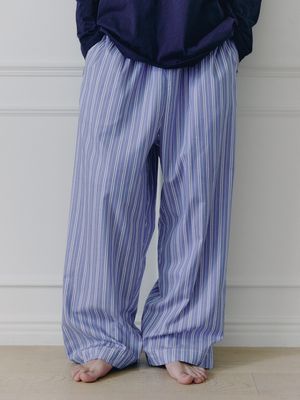 테이크 코튼 팬츠 - 데님블루