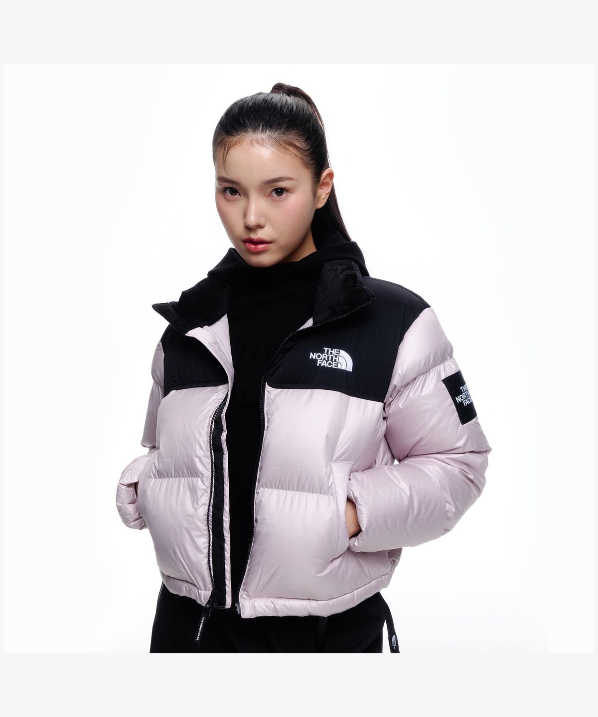 노스페이스(THE NORTH FACE) NJ1DR85M 화이트라벨 여성 노벨티 눕시 다운 자켓 (RDS) GRAYISH LILAC