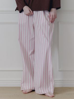 테이크 코튼 팬츠 - 핑크