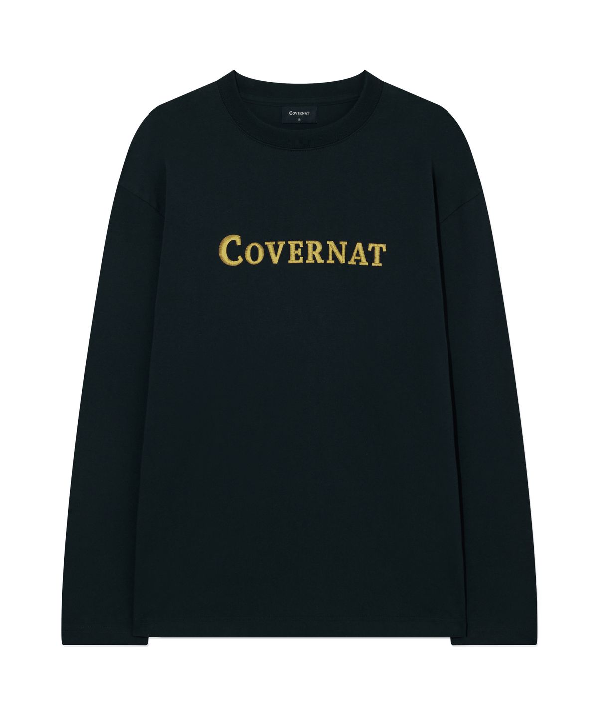 커버낫(COVERNAT) 볼드 로고 롱슬리브 Navy