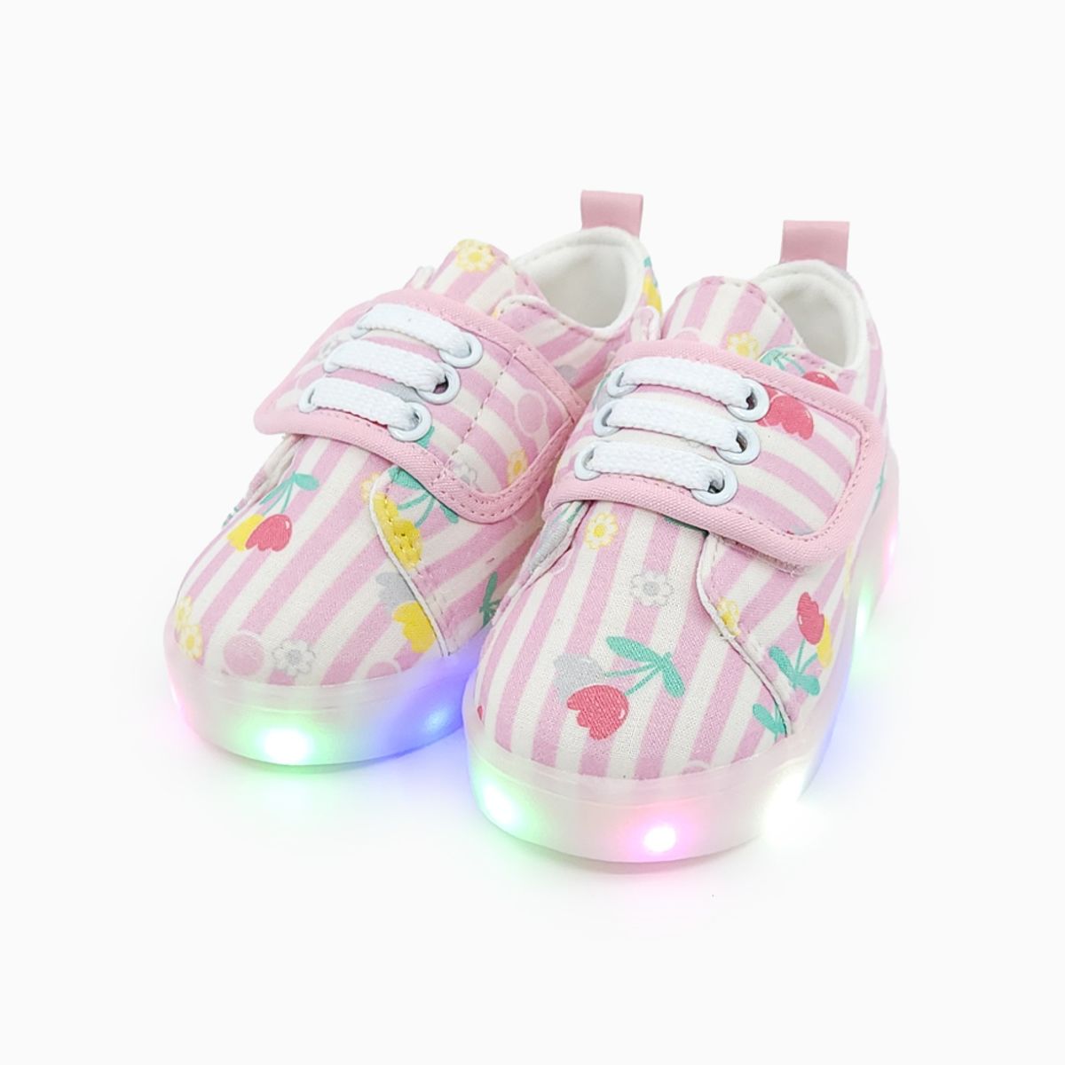 베이비솔(BABYSOLE) 버블튤립 LED 운동화