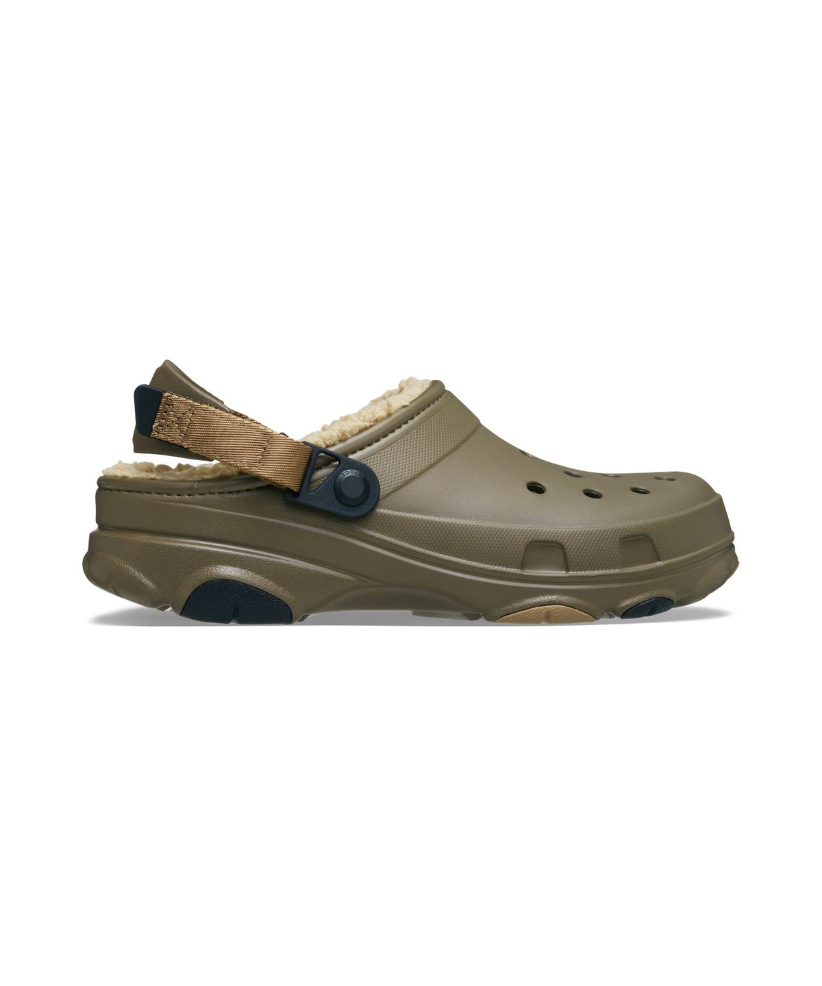 크록스(CROCS) 올터레인 라인드 클로그 - 월넛 / 207936-267