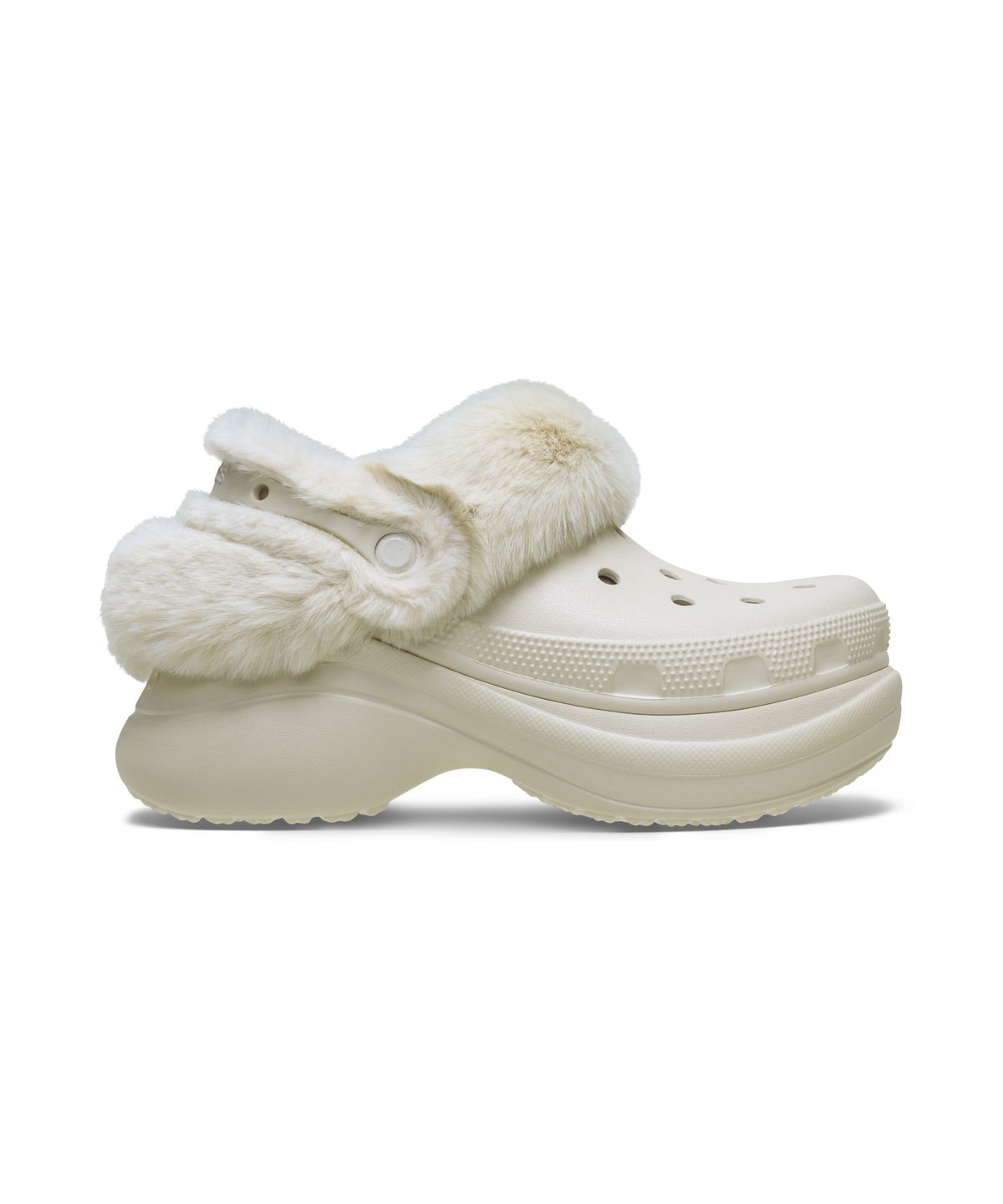 크록스(CROCS) 베이 라인드 클로그 - 스터코 / 211753-160