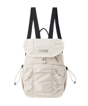 셔링 미니 백팩[아이보리]