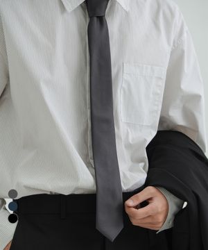 실크 터치 솔리드 스탠다드핏 타이_3colors (자동/수동)