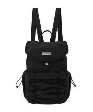 셔링 미니 백팩[블랙]
