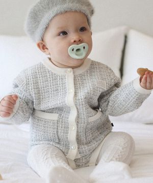 [BABY]트위드 JK SET 그레이