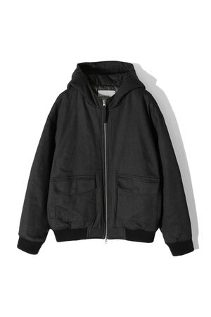 Mendoza Padding Hood Jacket Black