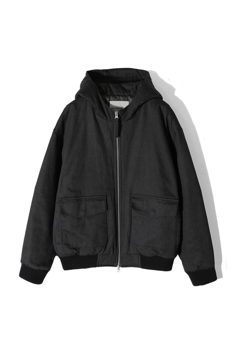Mendoza Padding Hood Jacket Black