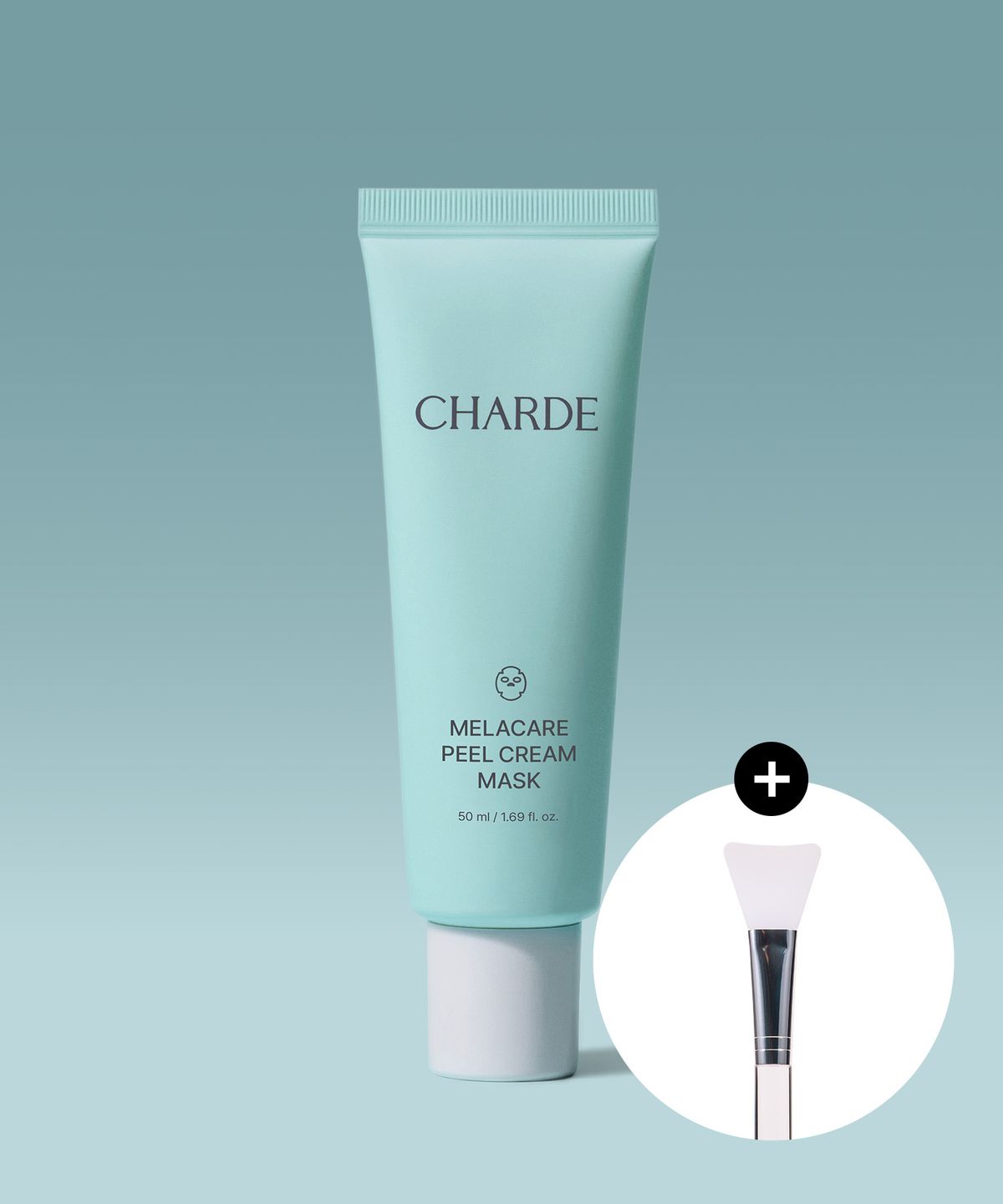 샤르드(CHARDE) 멜라케어 필크림 마스크 50ml 1개 (+실리콘 브러쉬 1개 증정)