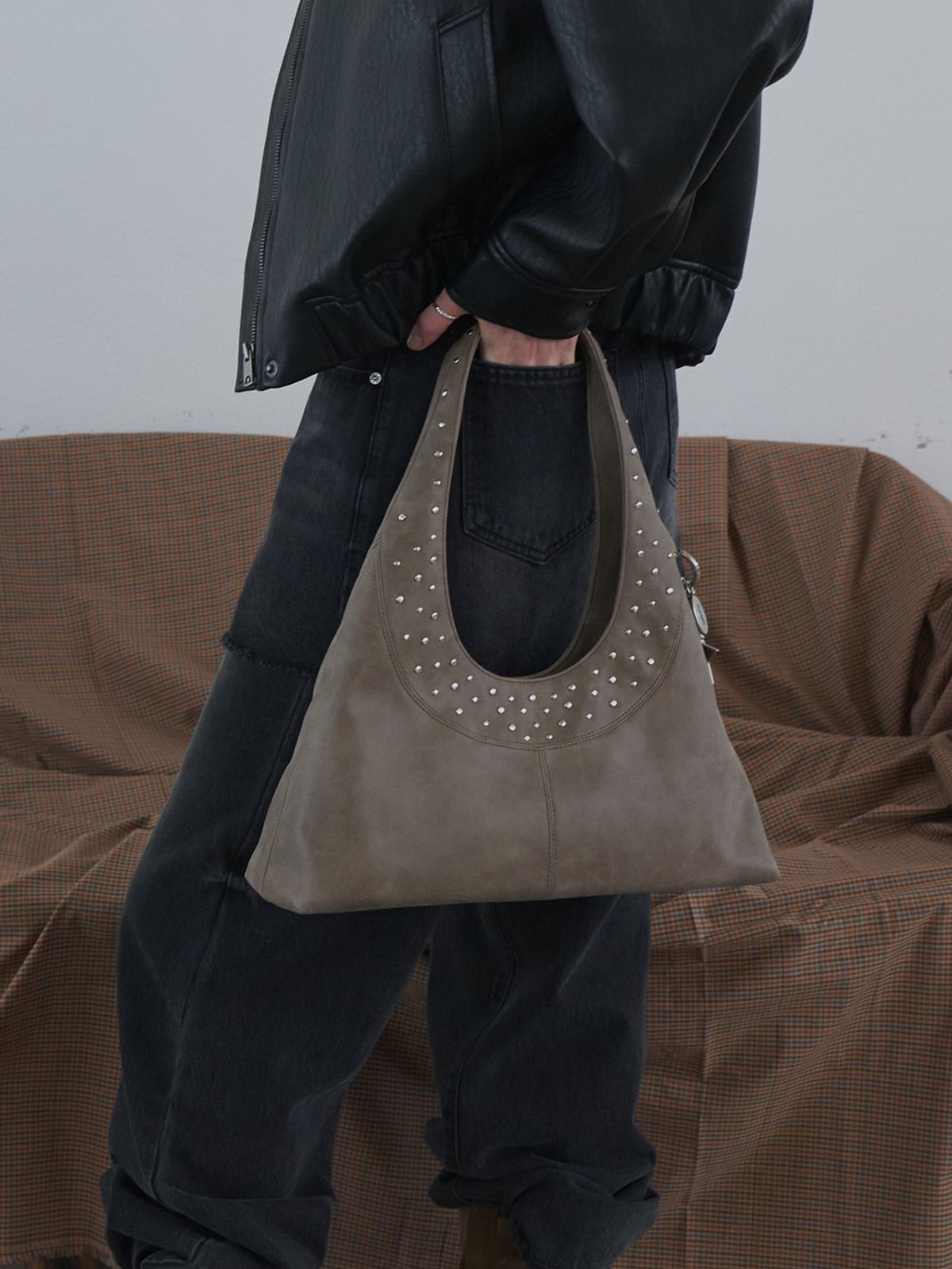 레이브(RAIVE) Giselle Shoulder in Hazel Brown UB5AB093-KR