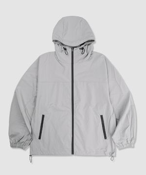 유틸리티 에센셜 윈드브레이커 (라이트 그레이