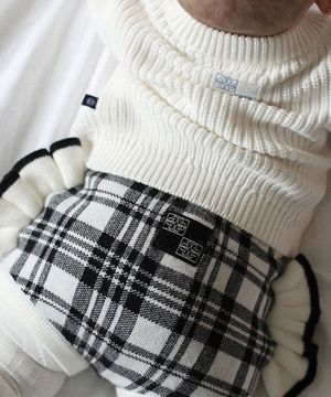 [BABY]캔디 블루머 체크