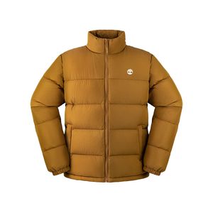 남성 트리로고 발수 푸퍼 패딩 다크 위트브라운_TBC0YH6NEH21