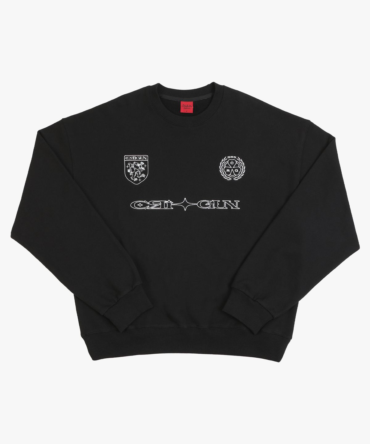 크리건(CRIGUN) CLUB JERSEY SWEATSHIRT BLACK
