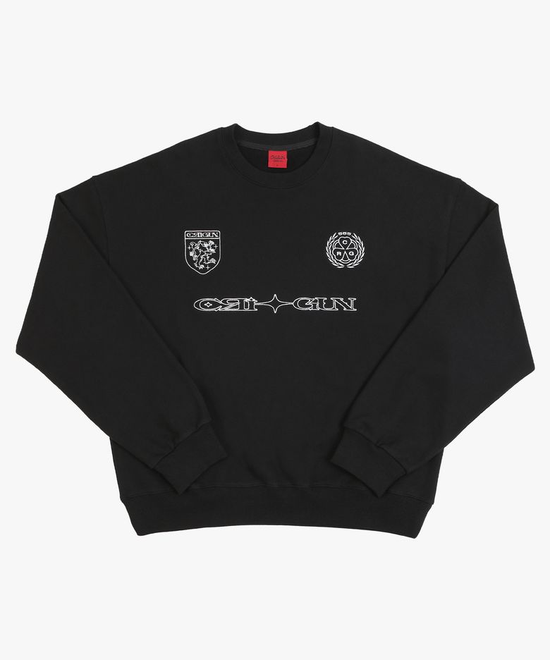 CLUB JERSEY SWEATSHIRT BLACK