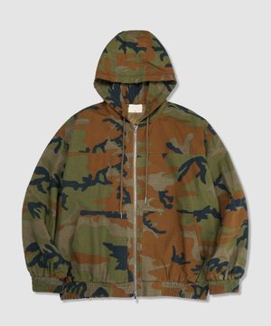 카모 투웨이 윈드브레이커 (브라운