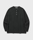 CRAFT HENLEY L/S T-SHIRT [GRAPHITE]