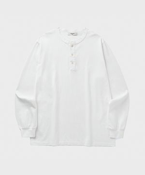 CRAFT HENLEY L/S T-SHIRT [OFF WHITE]