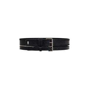 Two-way Cow Leather Belt_Black