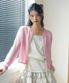 FRILLY WOOL CARDIGAN(PK)