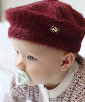 [BABY]앙고라 베레모 와인