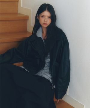 ANDERSON LEATHER BLOUSON(BK)