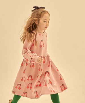 멜로디 올오버 드레스_핑크