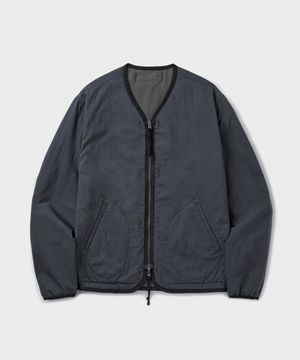 HERRINGBONE REVERSIBLE LINER JACKET [GRAPHITE/GRAY]
