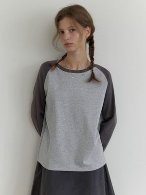 Nov raglan t-shirt (gray)