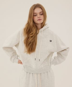 DGDP 스퀘어 크롭 나그랑 후드_오트밀