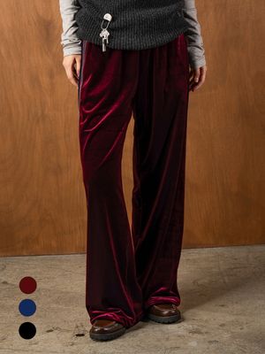 벨벳 트랙 팬츠 (3color)