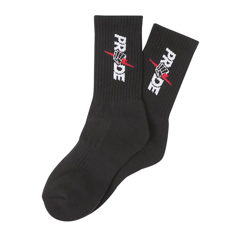 UFC 프라이드 크루 삭스 (2PACK) 블랙 U2SCW2304BK
