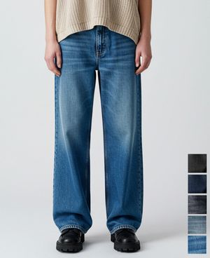 아카이브 레귤러핏 데님팬츠