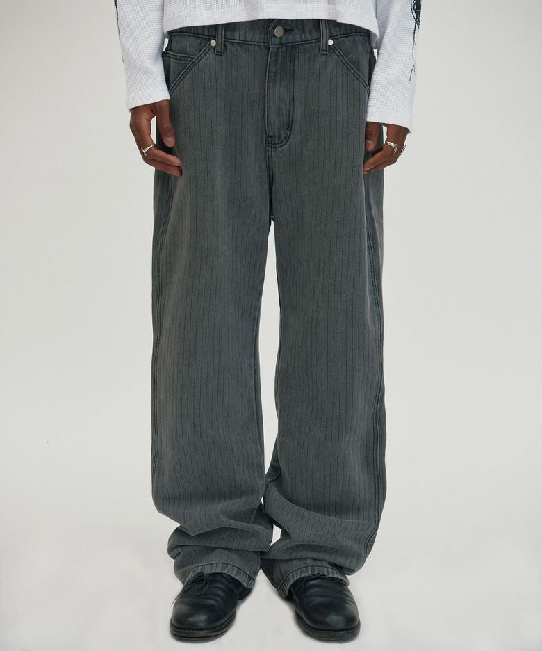 SLIM FLARE DENIM [GRAY]