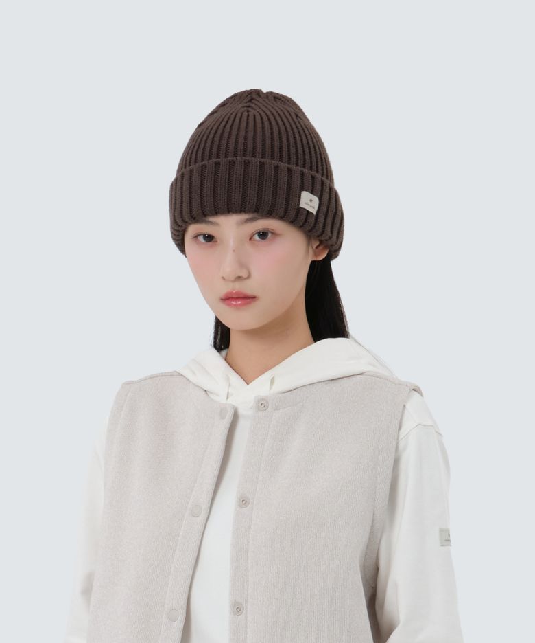 폴디드 비니 (S25WUFKC61) Brown
