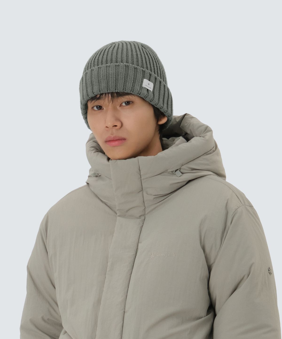 스노우피크 어패럴(SNOWPEAK APPAREL) 폴디드 비니 (S25WUFKC61) Green