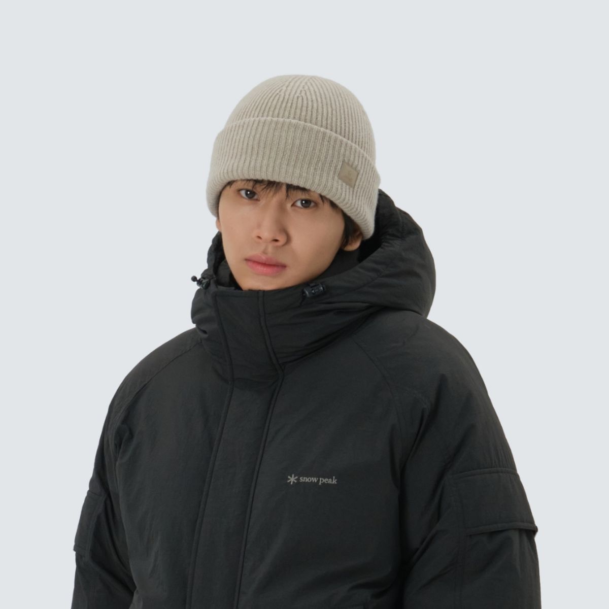 스노우피크 어패럴(SNOWPEAK APPAREL) 메리노울 비니 (S25WUFKC65) Beige