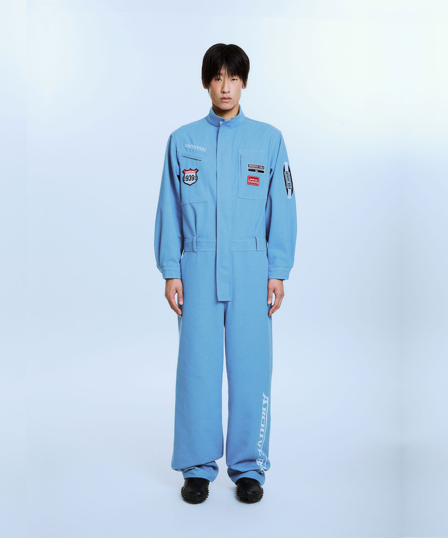 MUSINSA | ARCHIVE BOLD 939 MECHANIC DENIM JUMP SUIT (LIGHT BLUE)