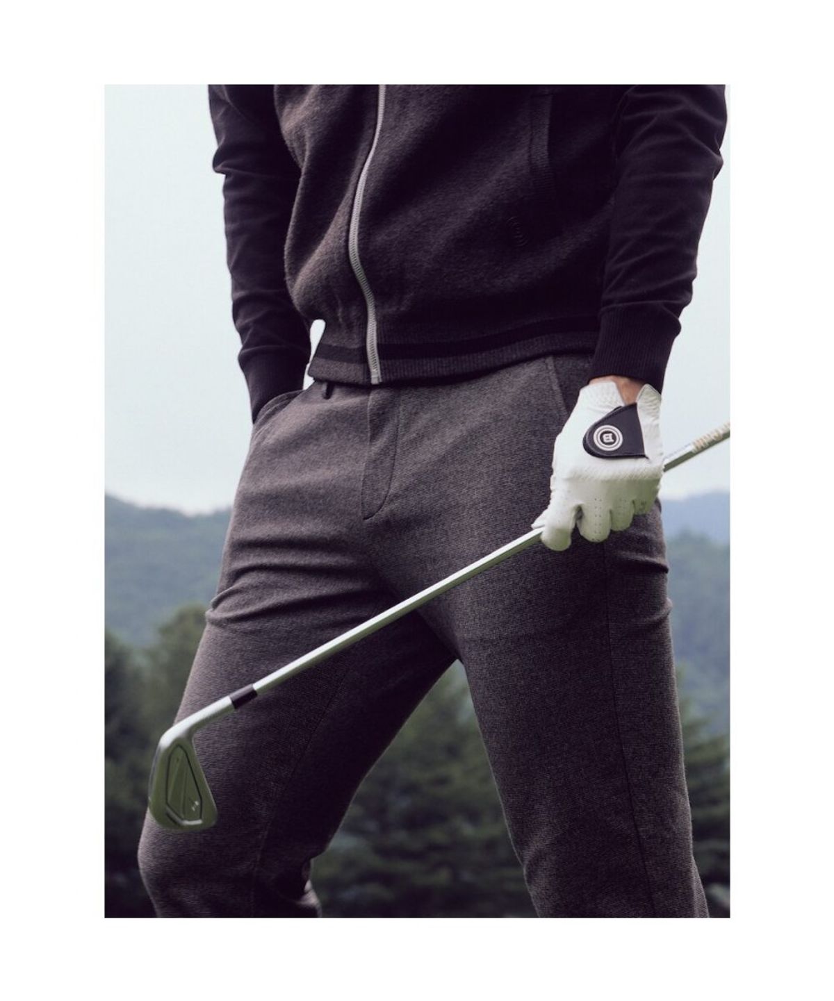 빈폴골프(BEANPOLE GOLF) 남성 혼방 슬림 팬츠  애쉬