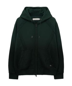 SPRAY WASHED HOODED JACKET (DEEP GREEN)